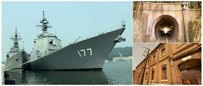 This route tours all major spots associated with the former Navy.