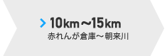 10km～15km 赤れんが倉庫～朝来川