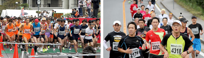 舞鶴赤れんがハーフマラソン